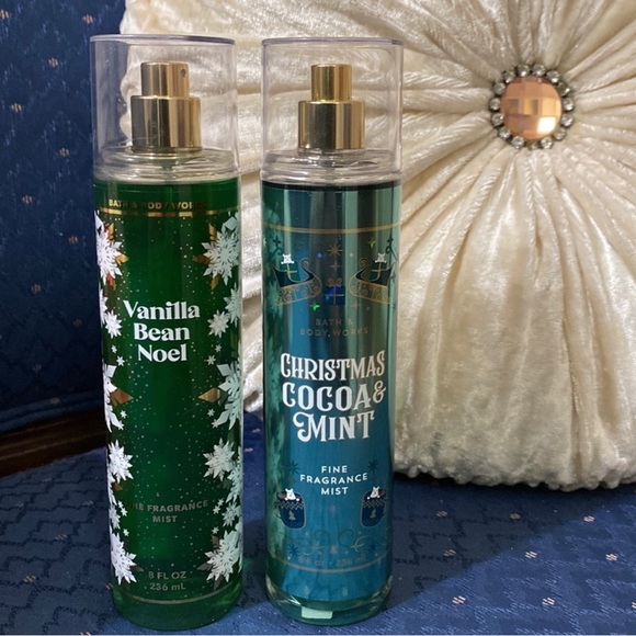 Bath & Body Works Other - BATH & BODY WORKS SET. . VANILLA BEAN NOEL SCENT & CHRISTMAS COCOA & MINT SCENT